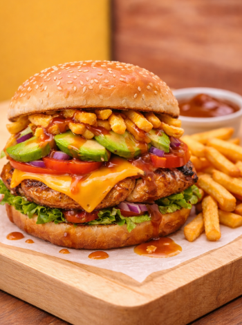 CHICKEN BURGER